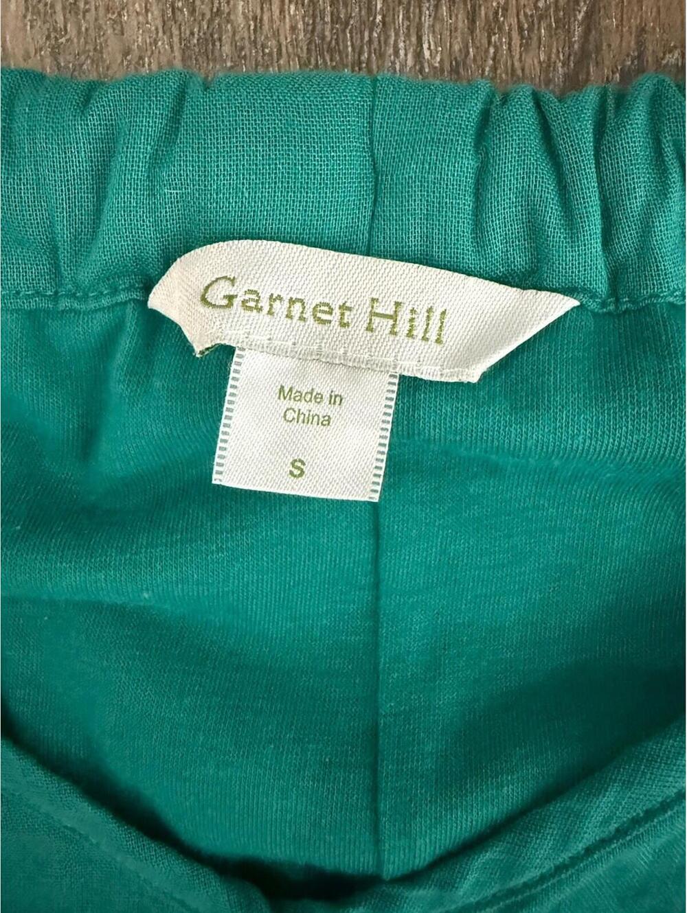 Garnet Hill Maxi Dress Green S resortwear beach vacation casual - Picture 5 of 6